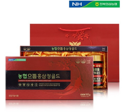 CAO HỒNG SÂM HÀNG NỘI ĐỊA HÀN QUỐC Ginseng Nonghyup 240g x 4 Chai